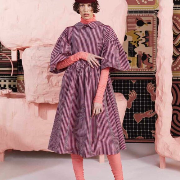 Henrik Vibskov Balsam Dress in Ros Tiles - Picture 6 of 6